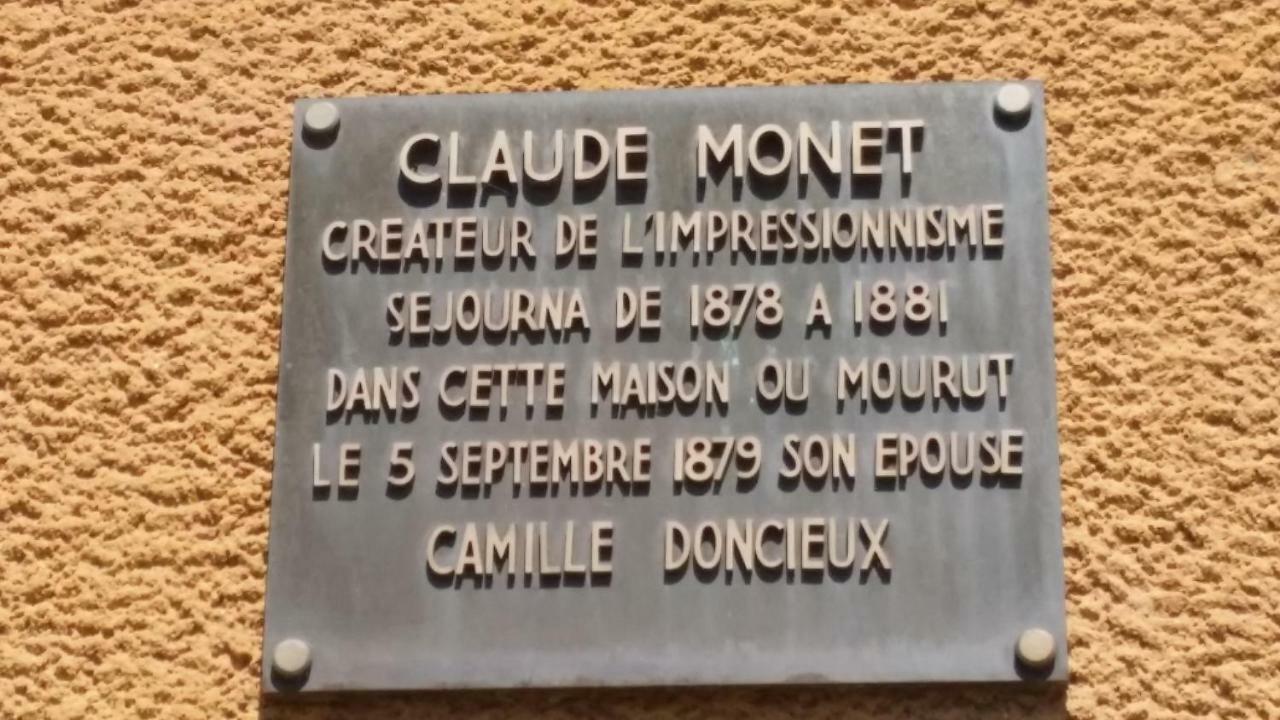 Maison Ou Claude Monet Vecut A Vetheuil Bed & Breakfast Luaran gambar